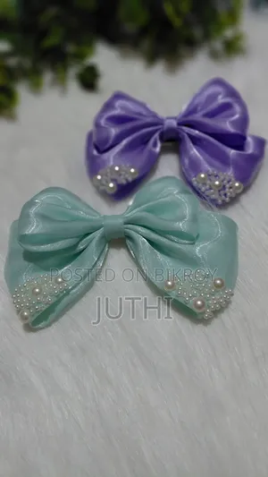 Stylish Organza Bow Clip | Hair Accessories