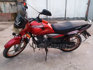 বাজাজ প্লাটিনা ১০০ ২০১৮ রেড