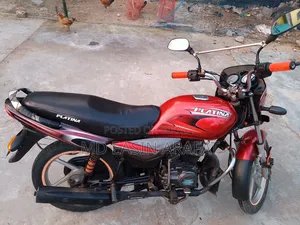 বাজাজ প্লাটিনা ১০০ ২০১৮ রেড