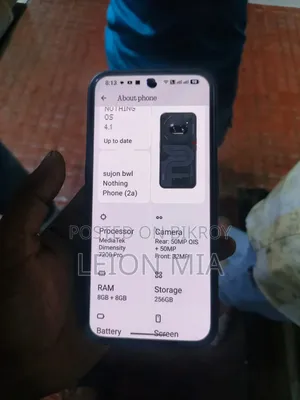 Nothing Phone 2a 256 GB Black