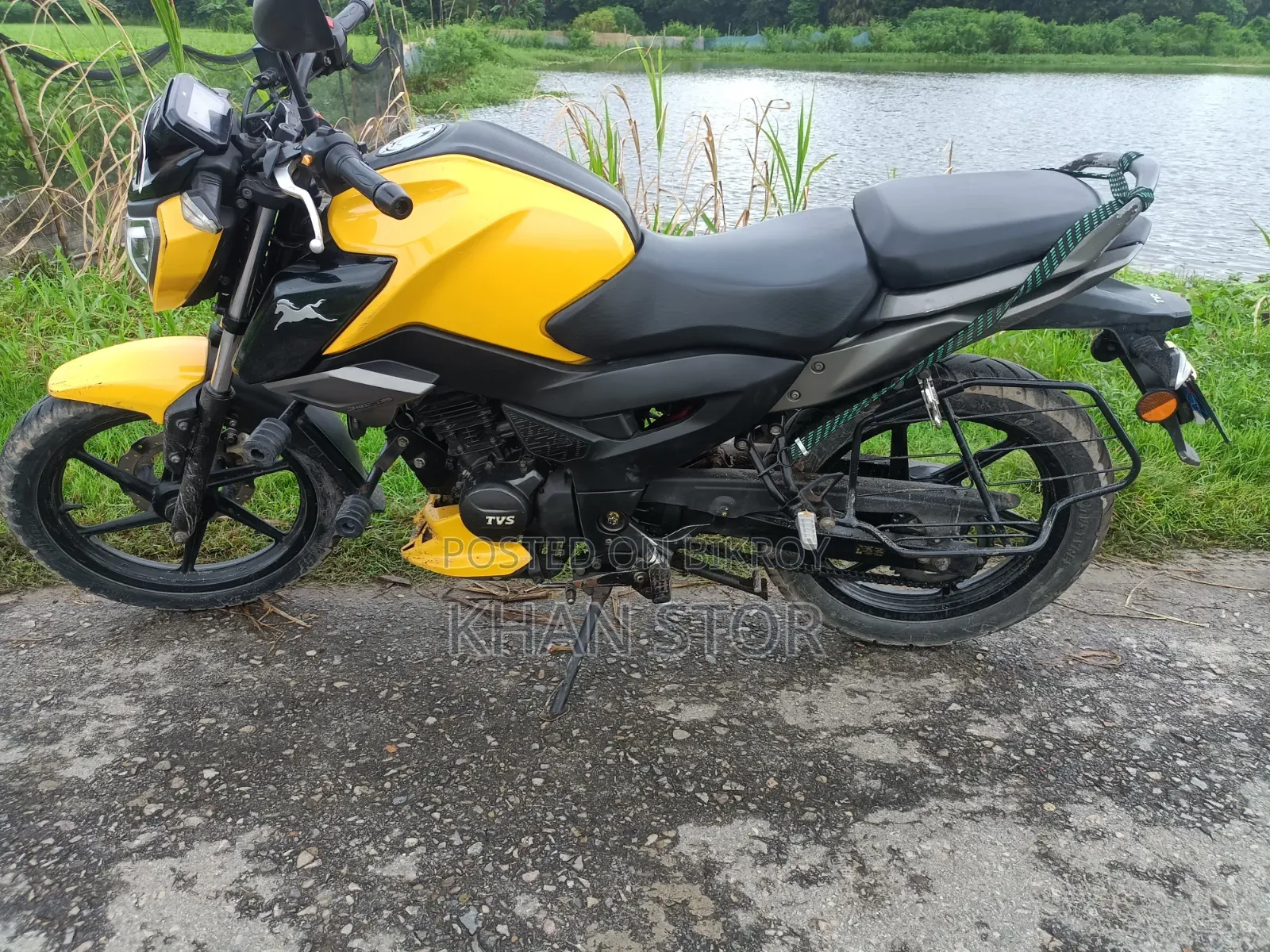 TVS Raider 125 2023 Yellow