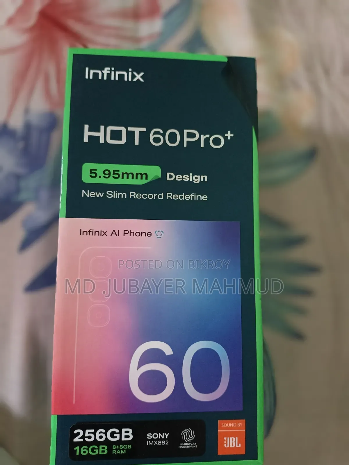 Infinix Hot 60 Pro+ 256 GB Black