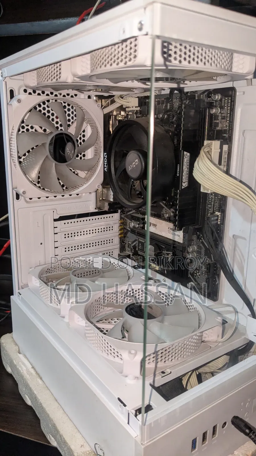 Desktop Computer 8GB AMD Ryzen 5 HDD+SSD 512GB
