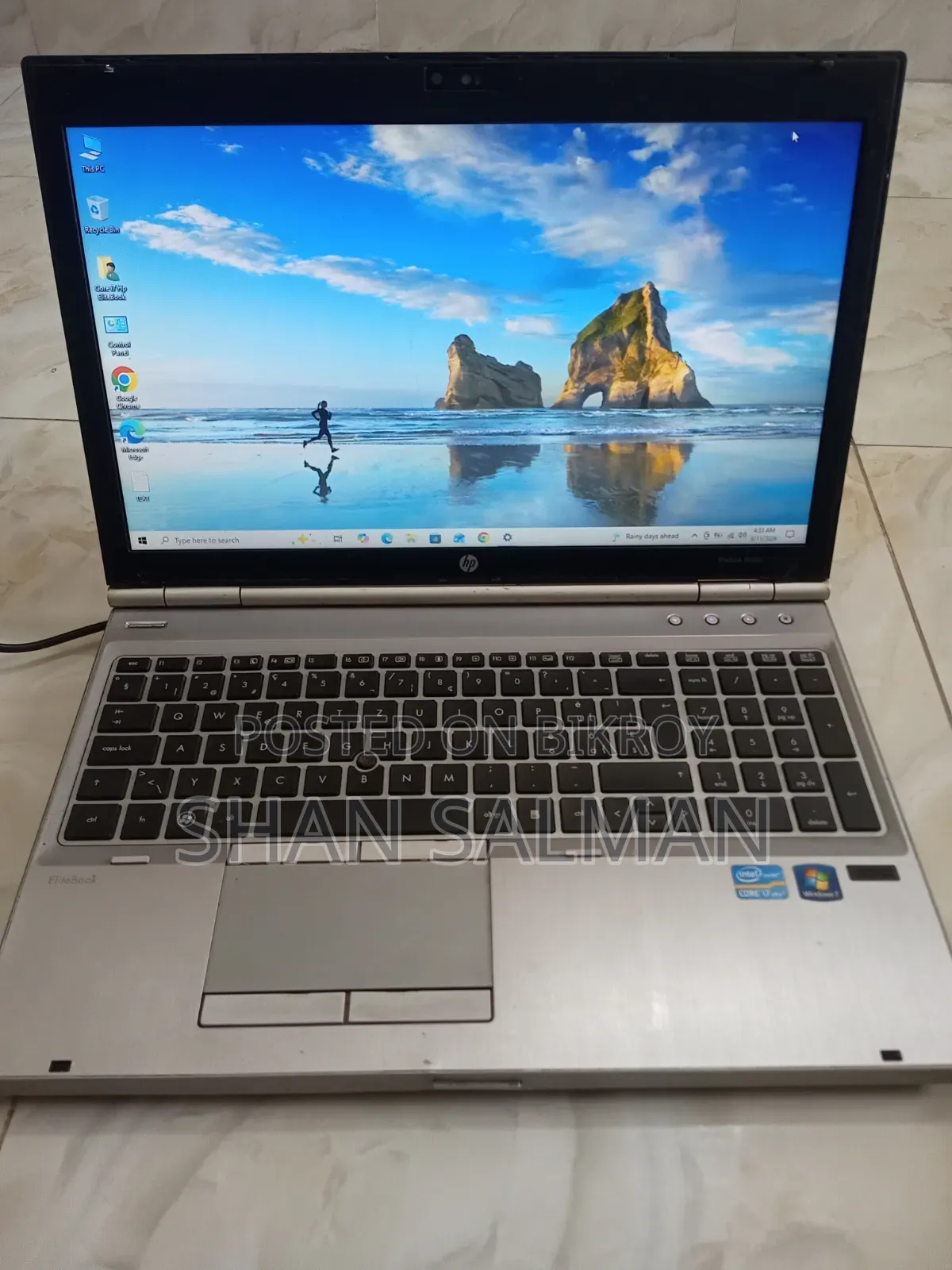 Laptop HP EliteBook 8460P 4GB Intel Core i7 HDD 500GB
