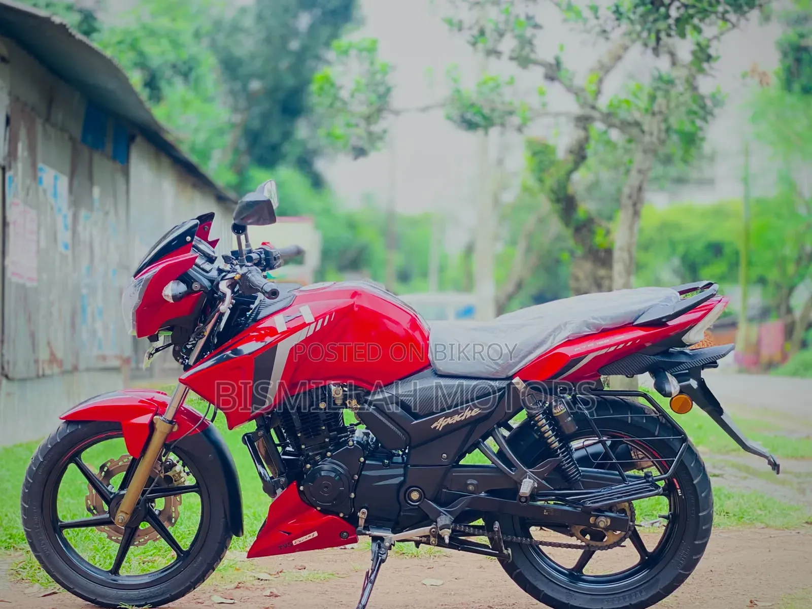 TVS Apache RTR 160 2V 2023 Red
