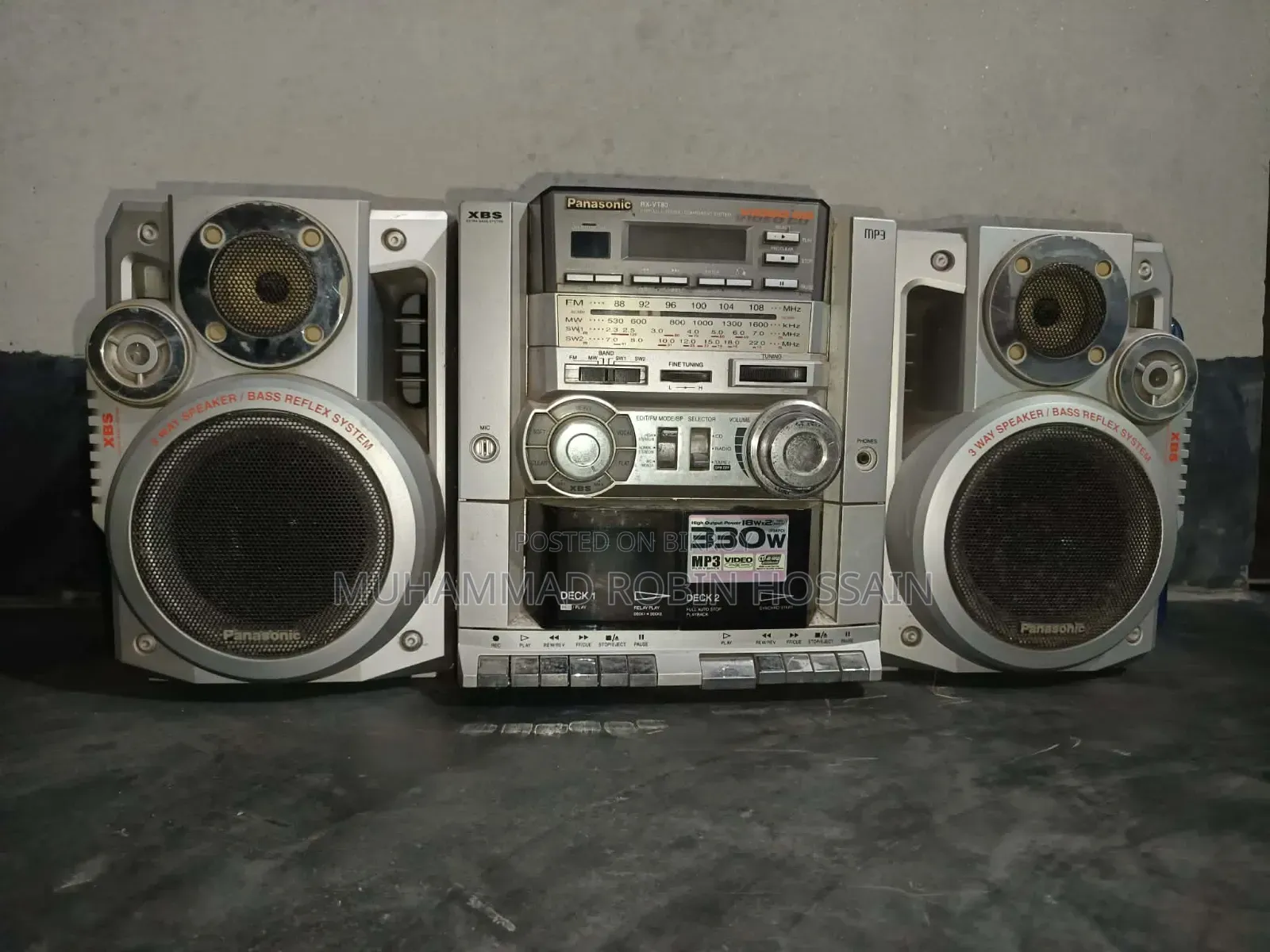 Panasonic
Model RX VT80