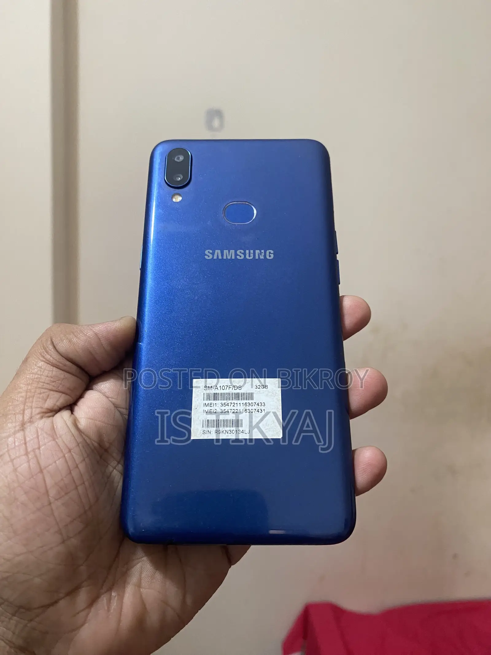 Samsung Galaxy A10s 32 GB Blue