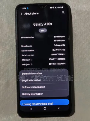 Samsung Galaxy A10s 32 GB Black