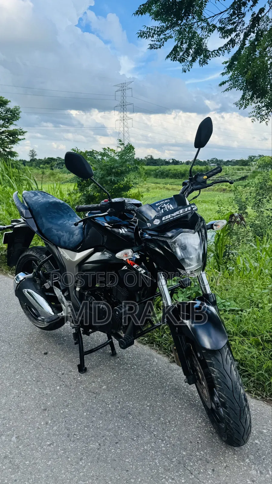 Suzuki Gixxer 2023 Black