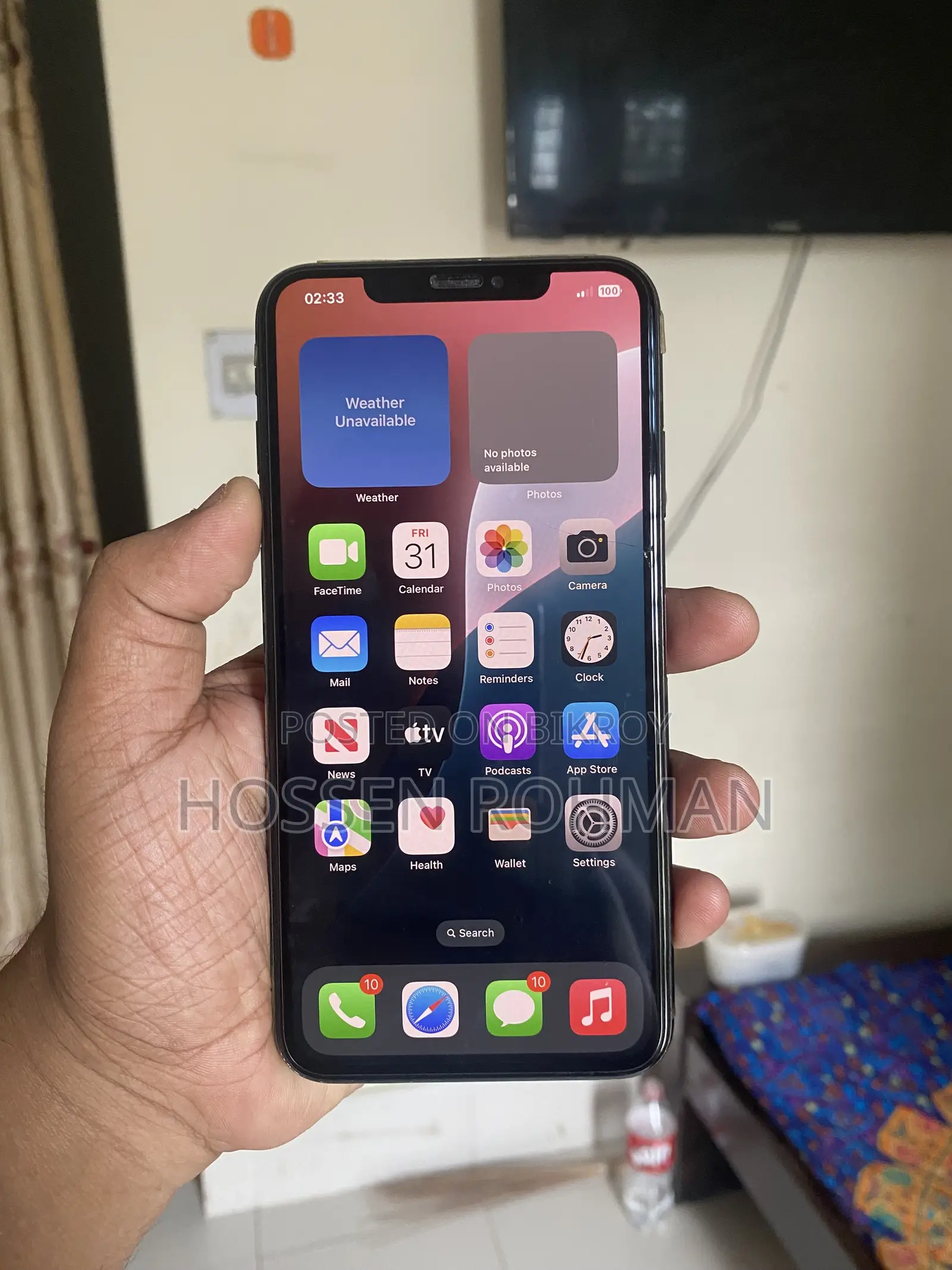 অ্যাপল আইফোন এক্সএস ম্যাক্স ৬৪ জিবি ব্ল্যাক