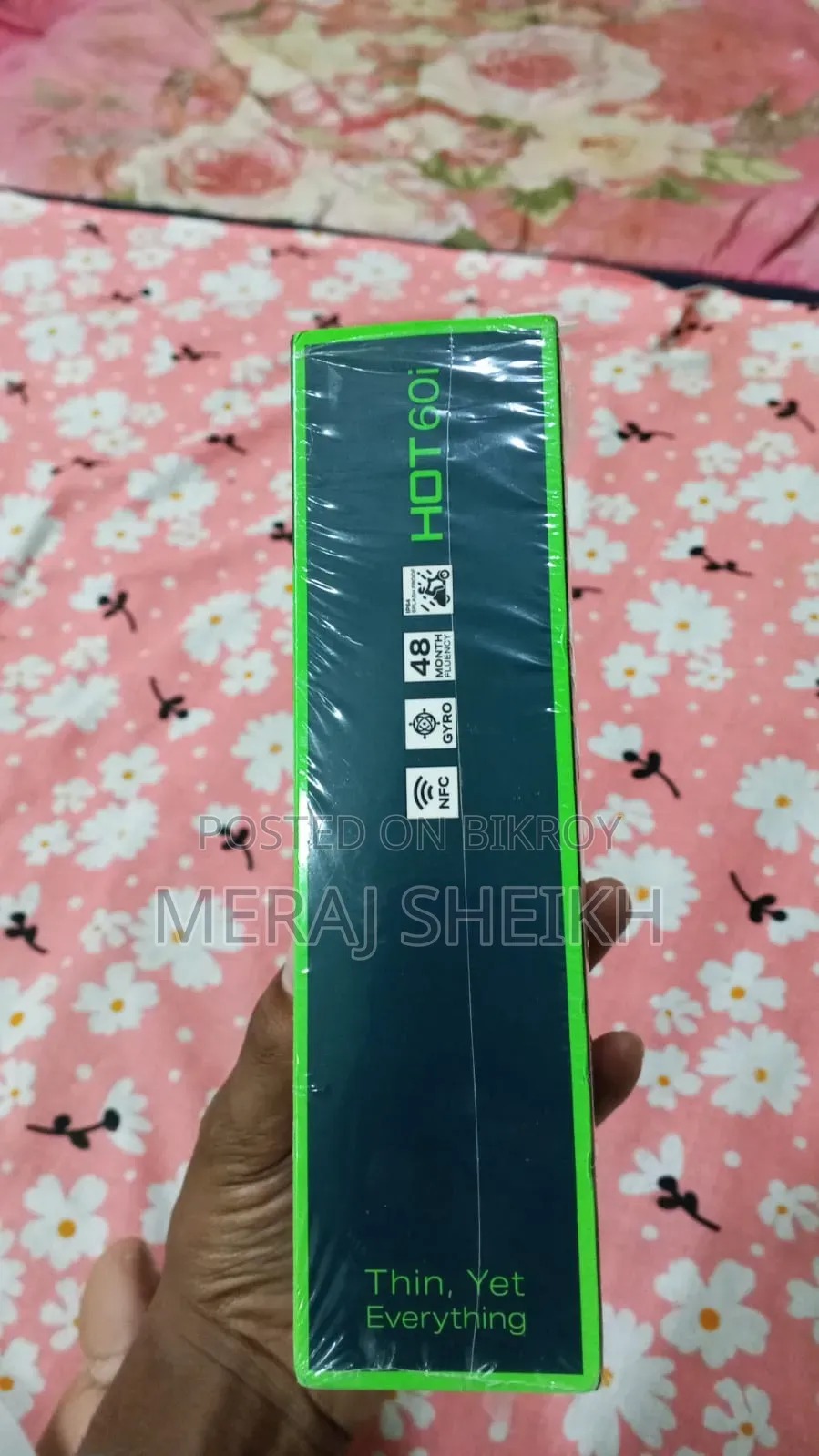 ইনফিনিক্স হট ৬০আই ১২৮ জিবি সিলভার