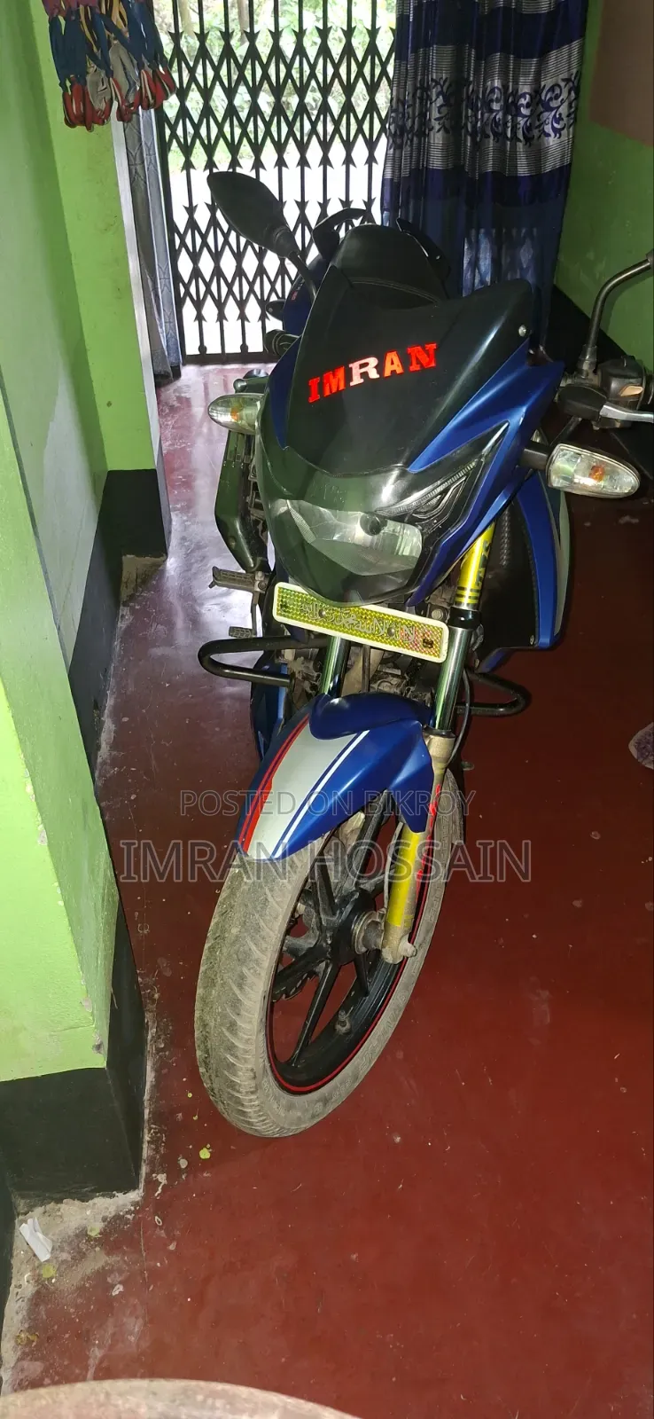 টিভিএস আপাচে আরটিআর ১৬০ ২ভি ২০১৯ ব্লু