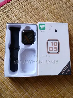 FitPro T500 স্মার্ট ওয়াচ বক্স এবং অতিরিক্ত স্ট্র্যাপসহ - ভালো অবস্থা
