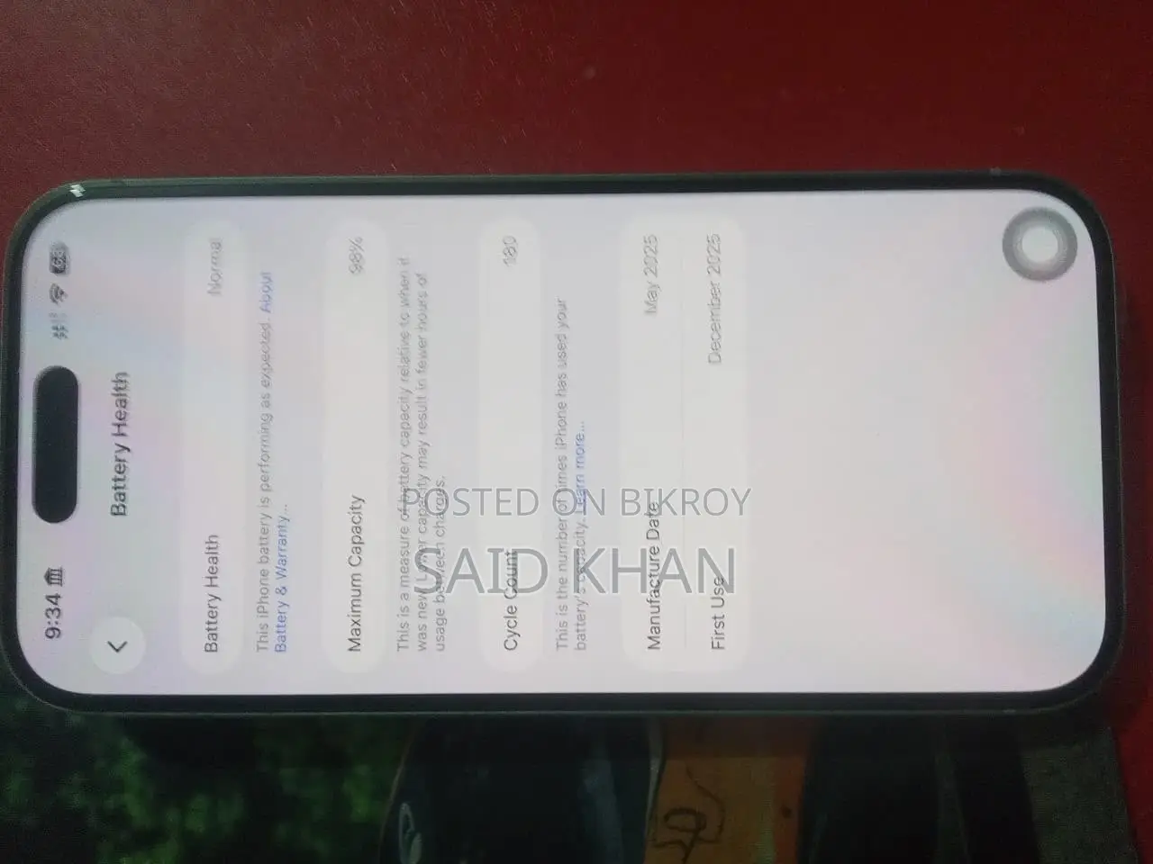Apple iPhone 15 128 GB Green