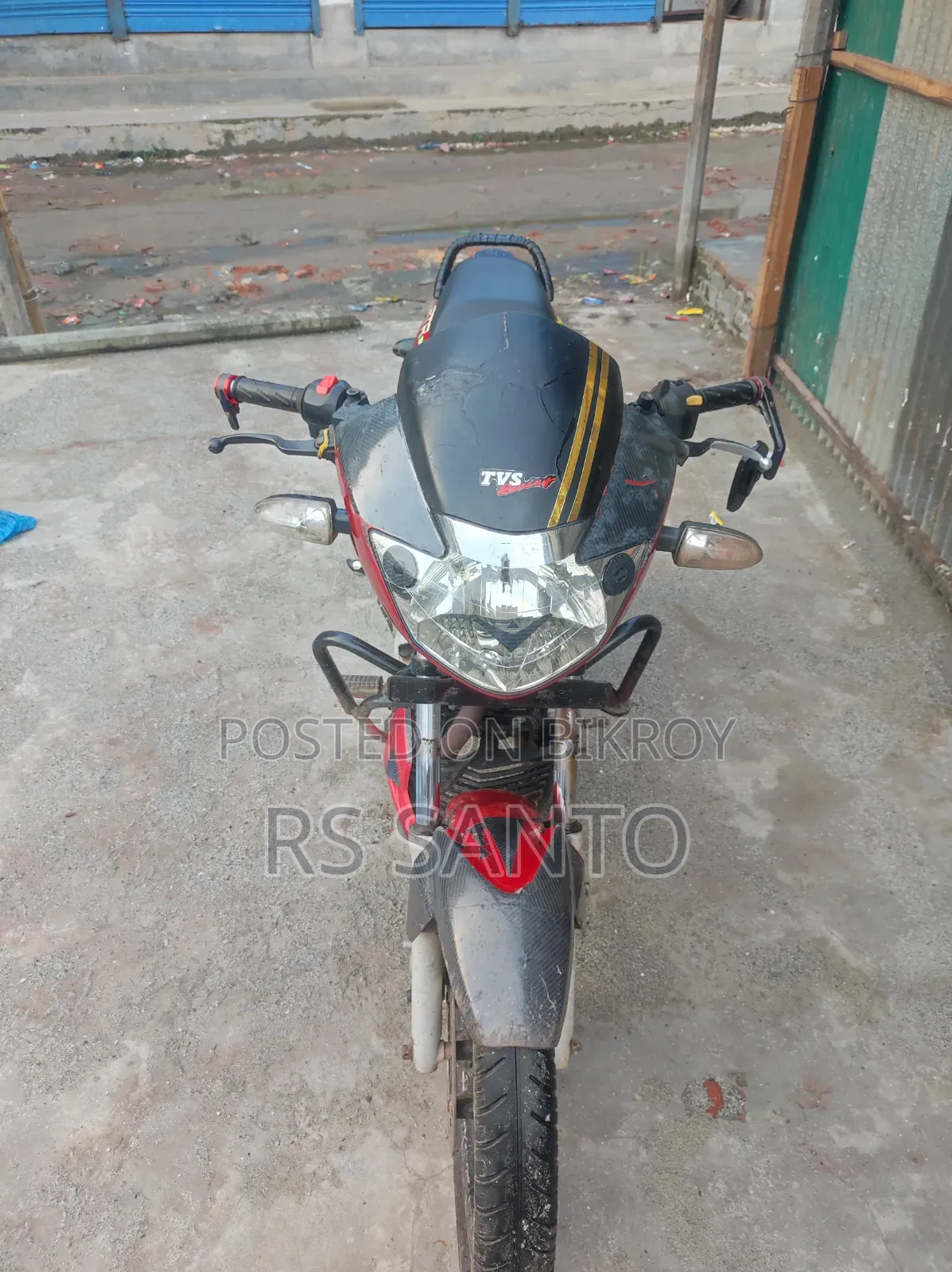 TVS Apache RTR 160 2V 2010 Red