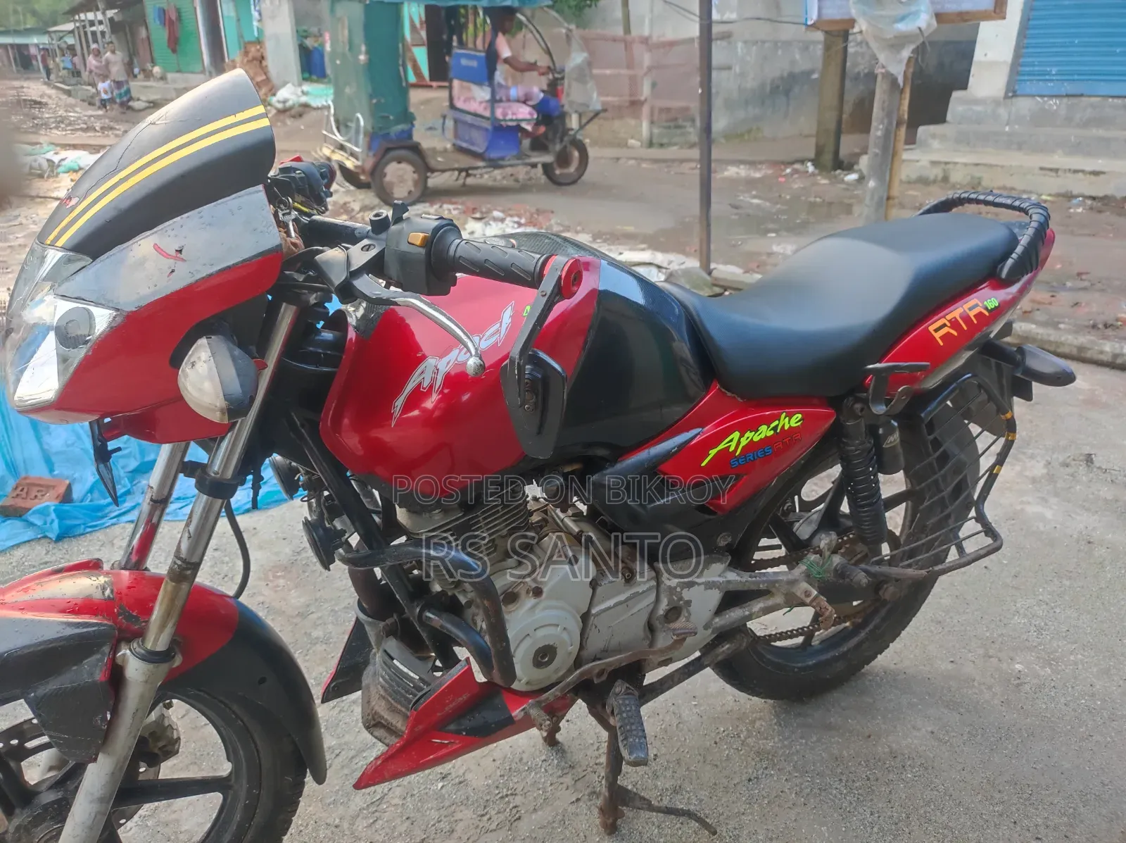 TVS Apache RTR 160 2V 2010 Red