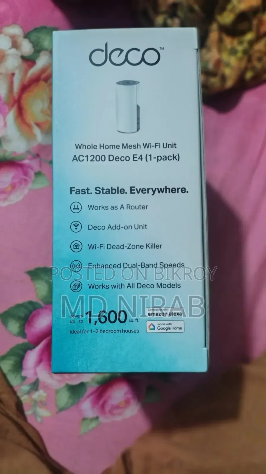 ডেকো ই৪ রাউটার