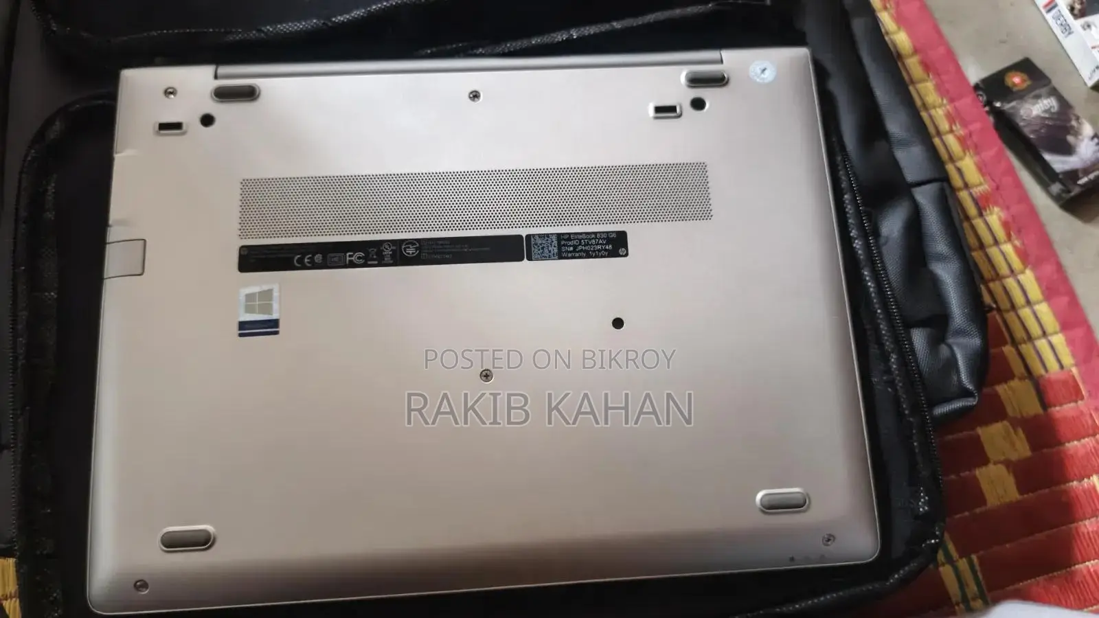 Laptop HP EliteBook 830 G6 8GB Intel Core i5 SSD 256GB
