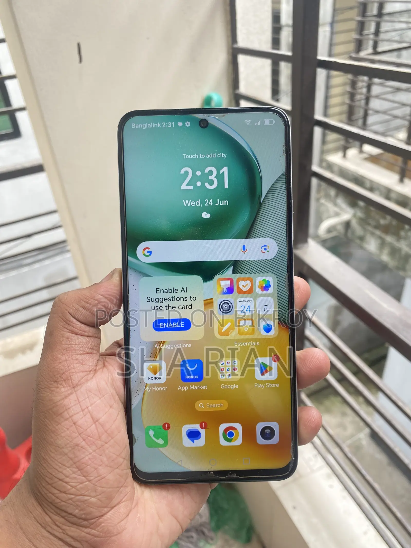 হনার এক্স৭সি ২৫৬ জিবি হোয়াইট