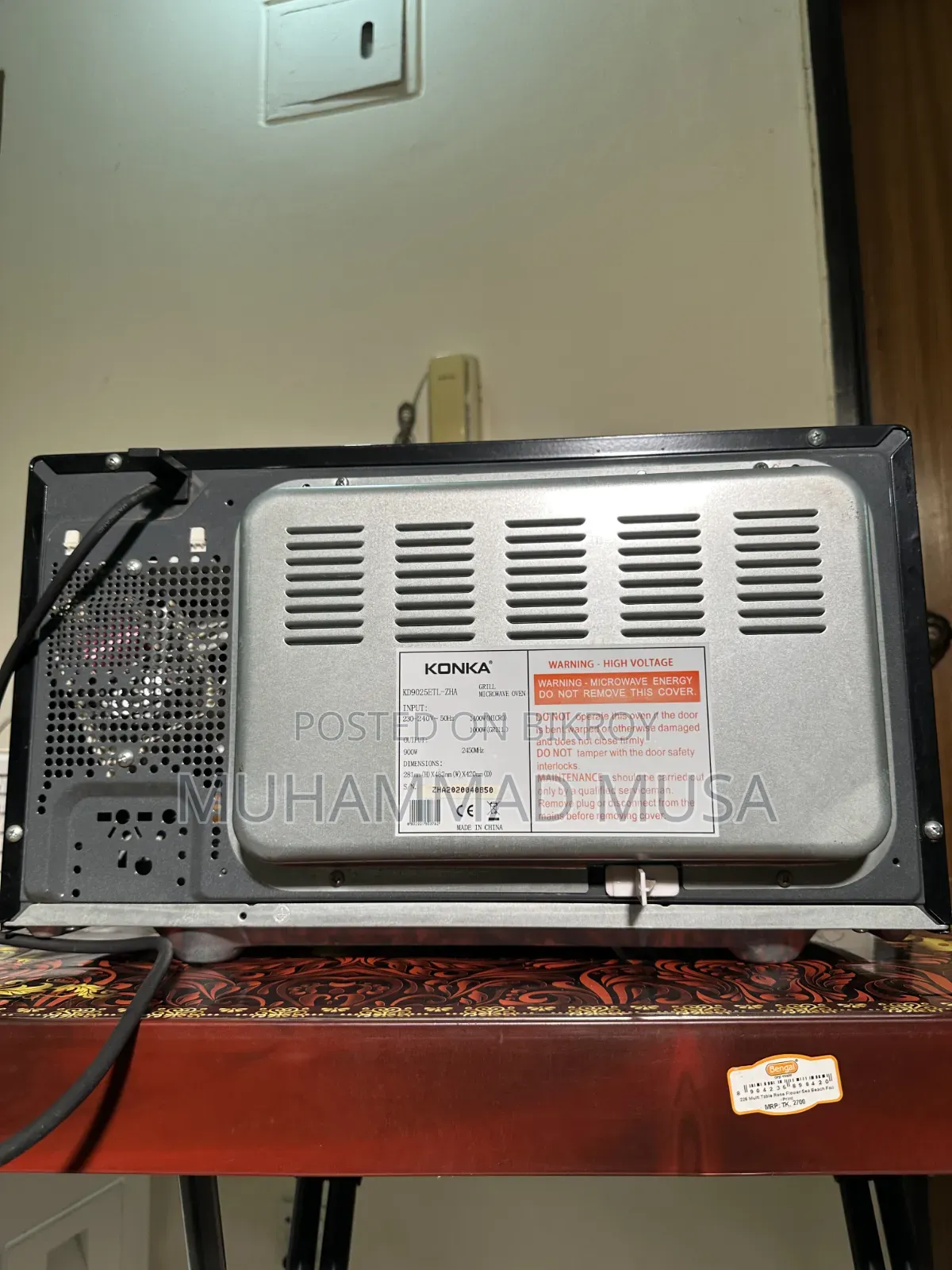Konka Microwave Oven for sale