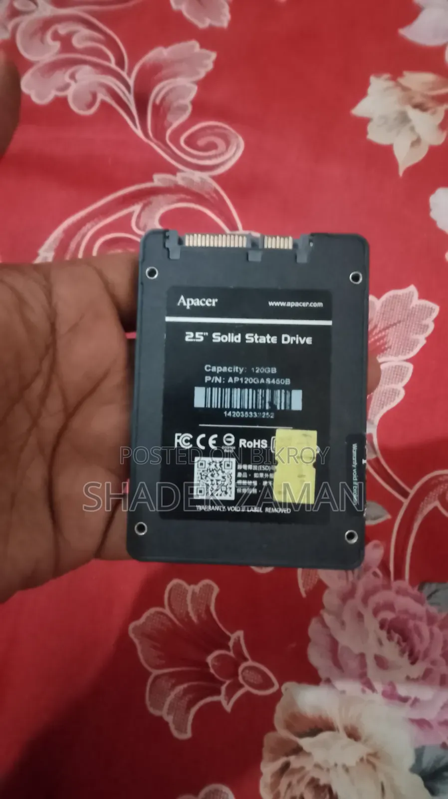 Apacer 120GB 2.5 Inch SATAIII SSD