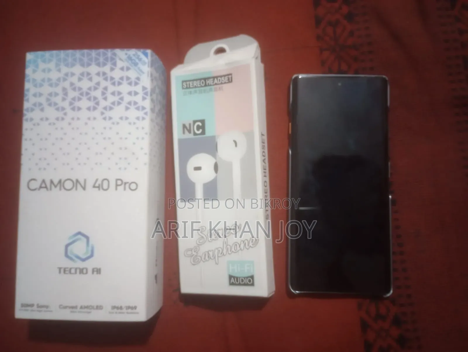 Tecno Camon 40 Pro 4G 256 GB Gray