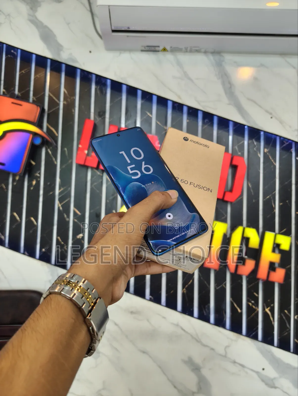 Motorola Edge 60 Fusion 256 GB Blue