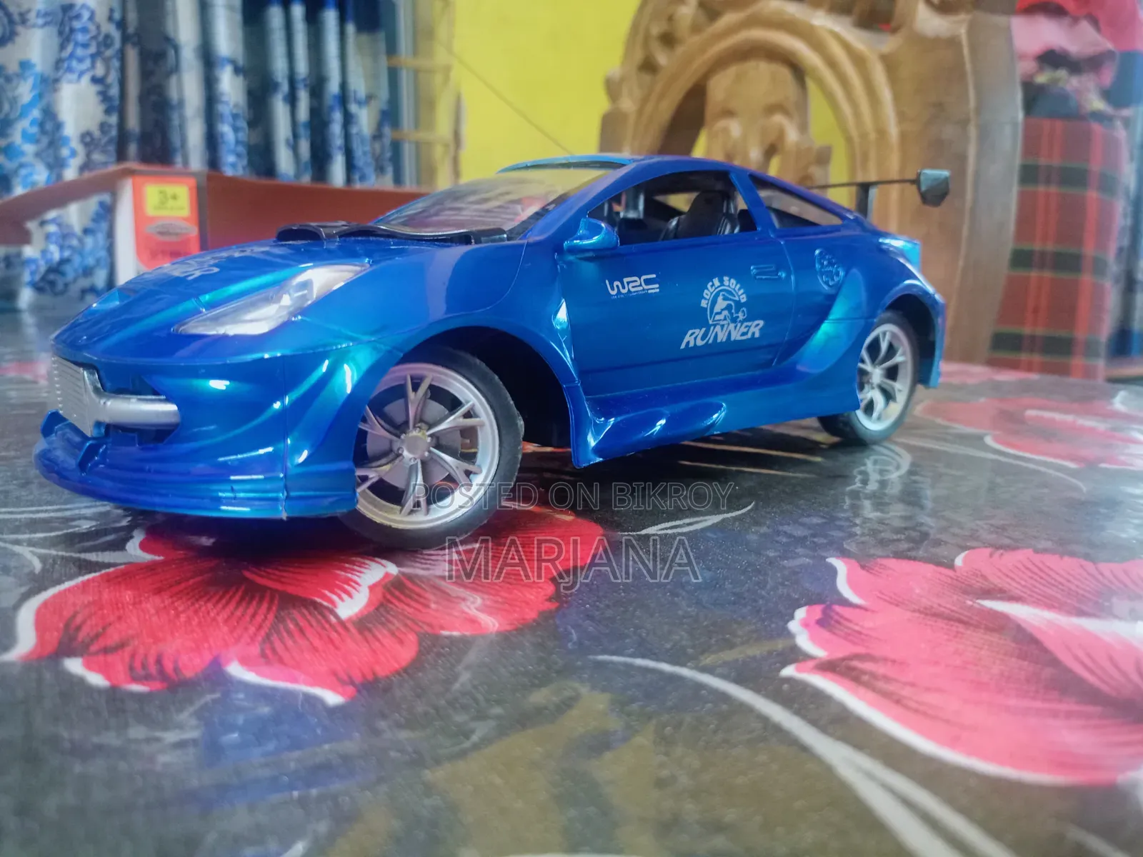 Blue RC Car