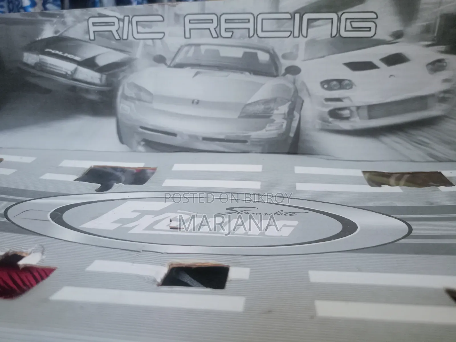 Blue RC Car