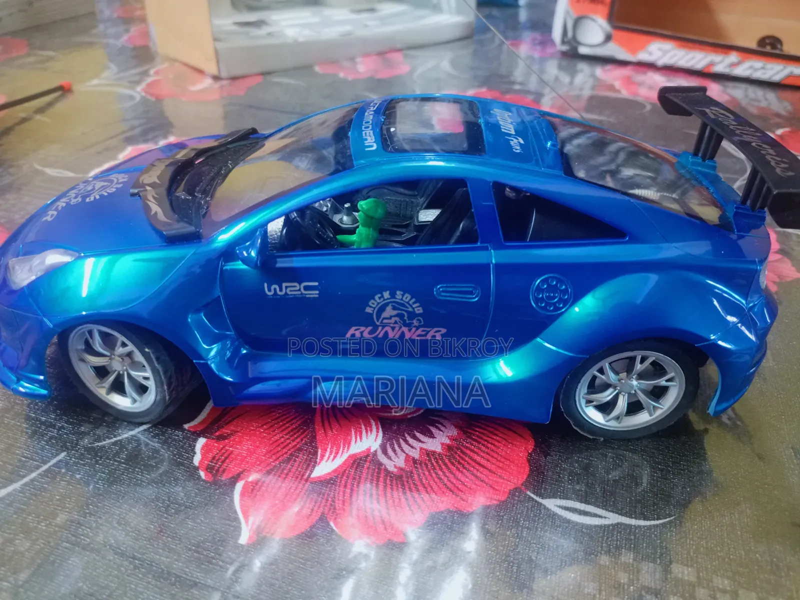 Blue RC Car
