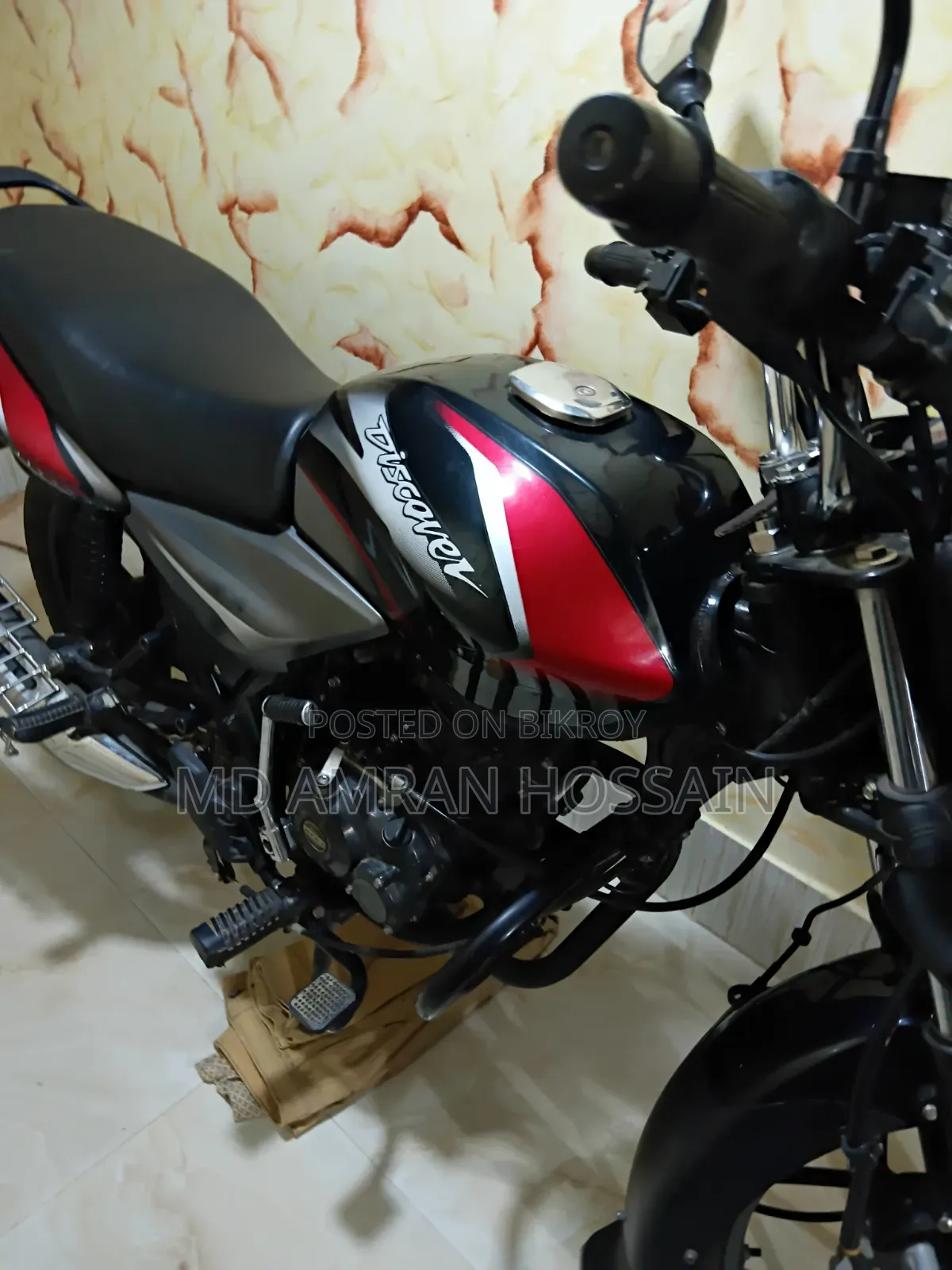 New Bajaj Discover 125 2020 Black