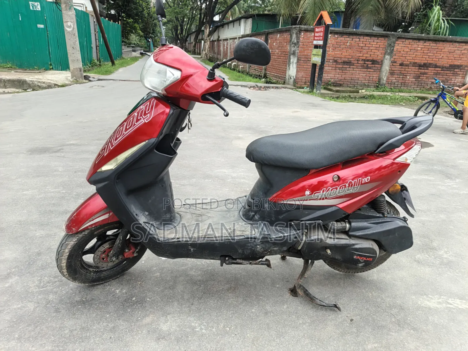 রানার স্কুটি-১১০ ২০২১ রেড