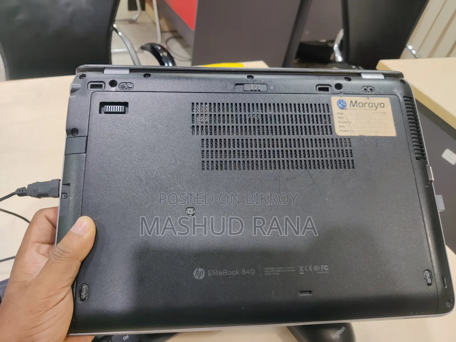 ল্যাপটপ HP EliteBook 840 G6 4GB Intel Core i5 SSD 256GB