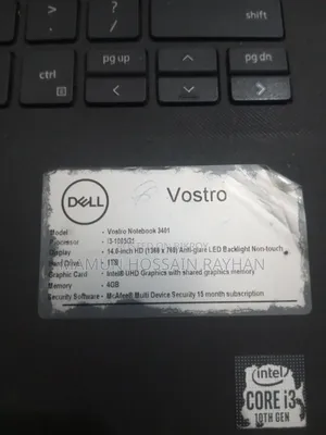 Laptop Dell Vostro 14 3401 4GB Intel Core i3 SSD 1T