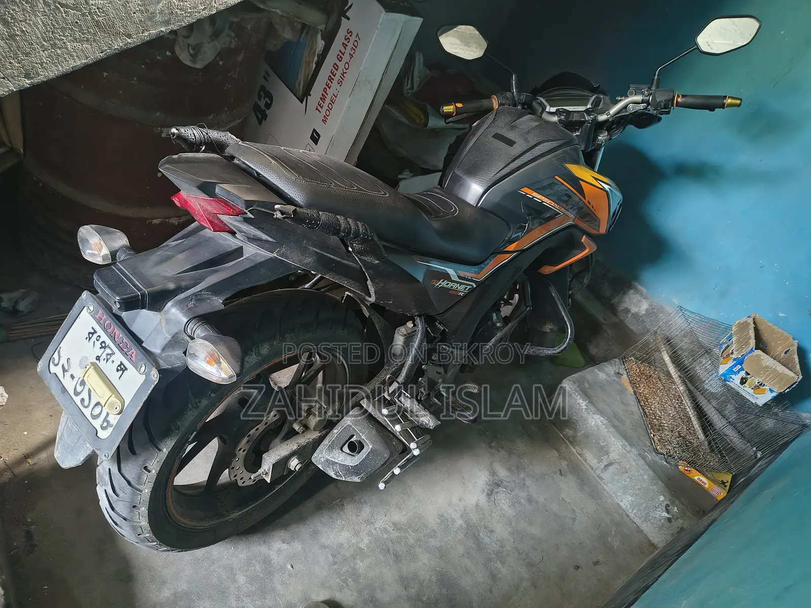হোন্ডা হর্নেট ২০২১ কমলা