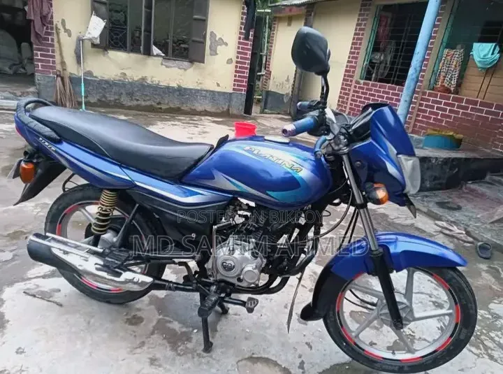Bajaj Platina 100 2021 Blue