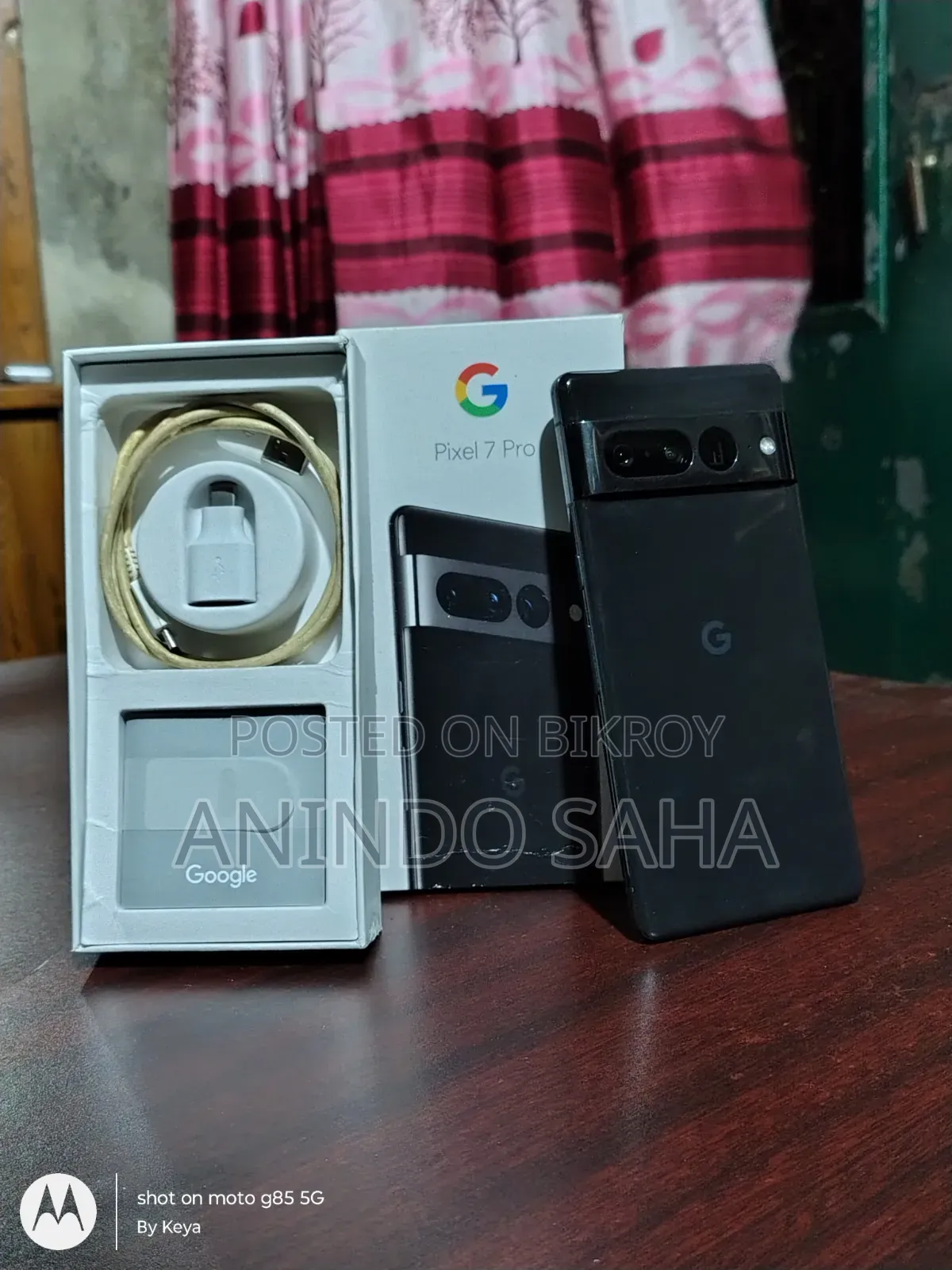 গুগল পিক্সেল ৭ প্রো ১২৮ জিবি ব্ল্যাক