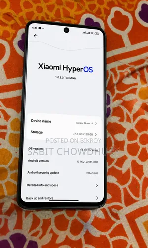 Xiaomi Redmi Note 11 128 GB Blue