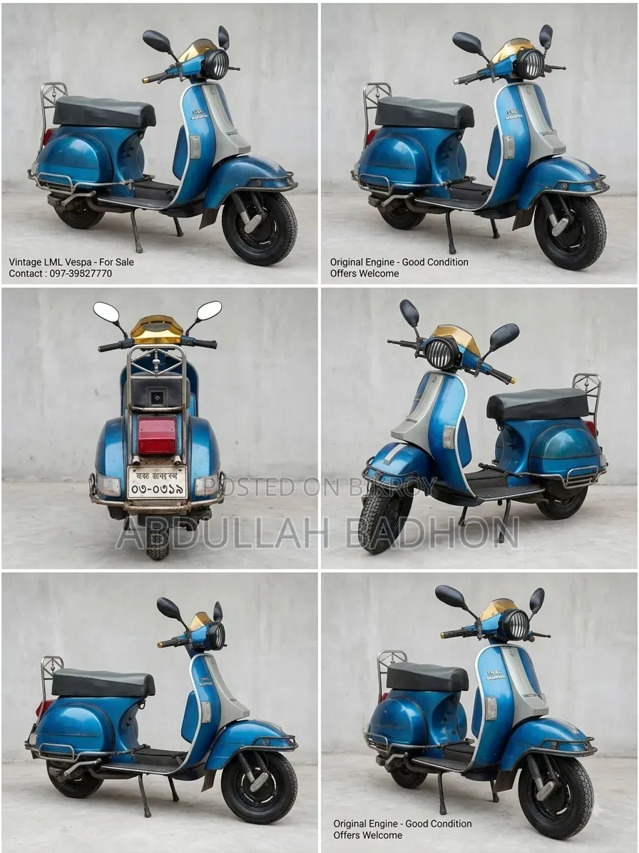Motorcycle 2002 Blue