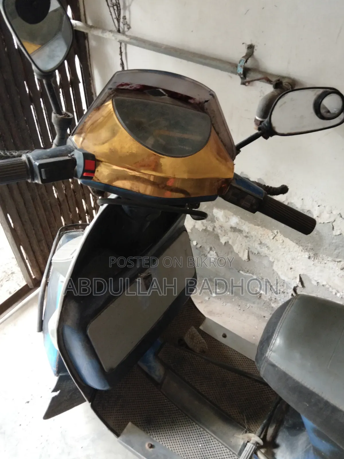Motorcycle 2002 Blue