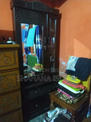 A dressing table and a rack will be sold.