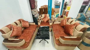 ৫-সিট ২+২+১ সেগুন কাঠের সোফা দাম মাত্র সাথে চা টেবিল ফ্রি