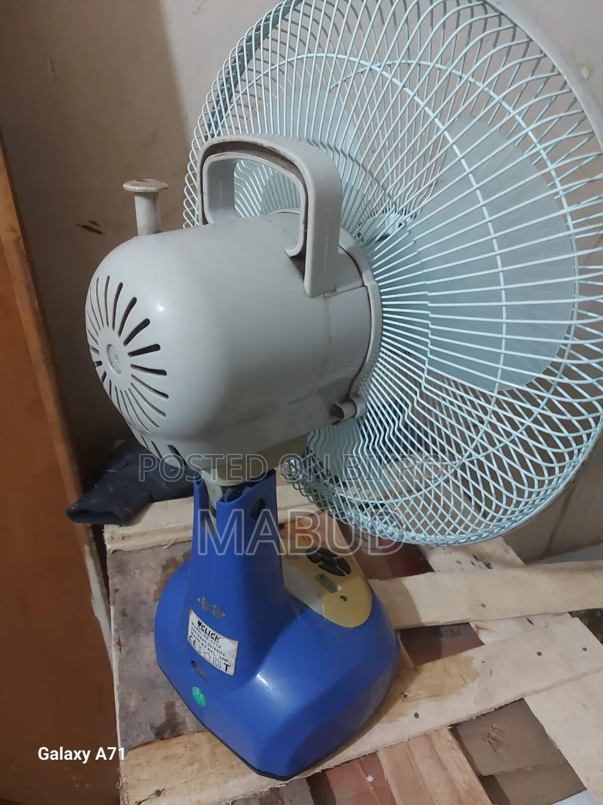 12 Inch Charger Fan AC DC
