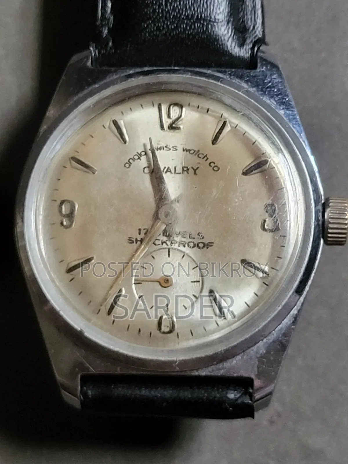Anglo Swiss Watch Co. Cavalry Vintage Mechanical Watch