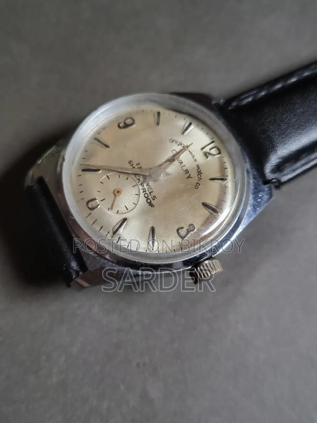 Anglo Swiss Watch Co. Cavalry Vintage Mechanical Watch