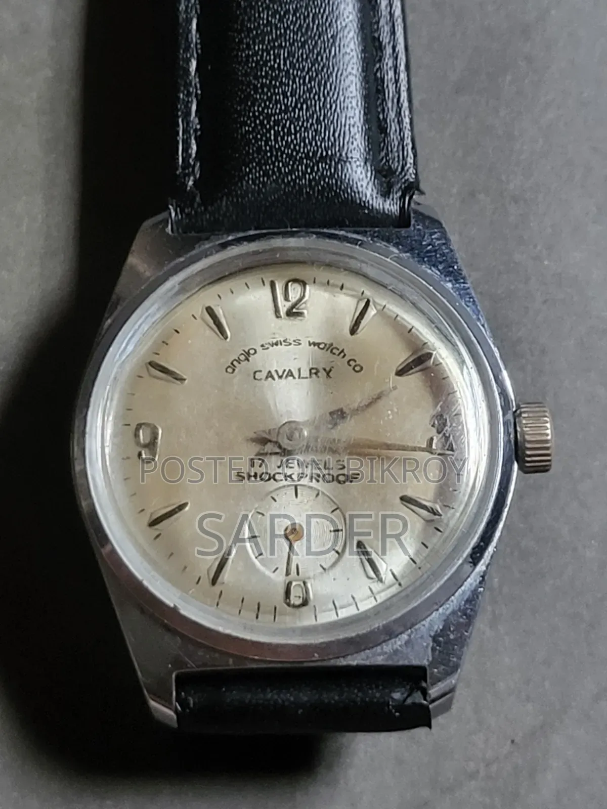 Anglo Swiss Watch Co. Cavalry Vintage Mechanical Watch