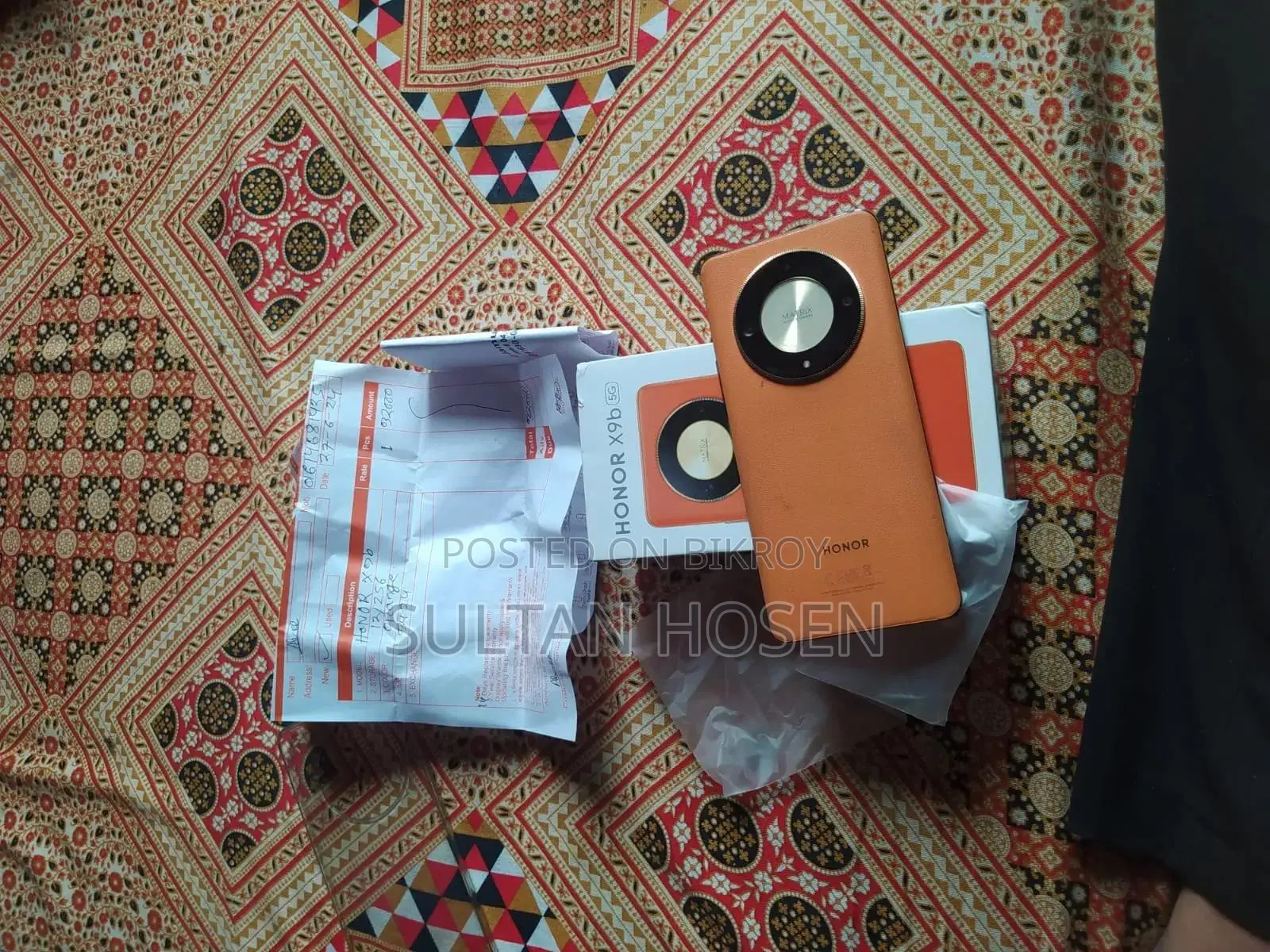 অনার এক্স৯বি ৫জি ২৫৬ জিবি অরেঞ্জ