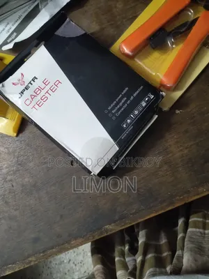 Cat 6 Connector Crimping Tool + Cat 6 Tester