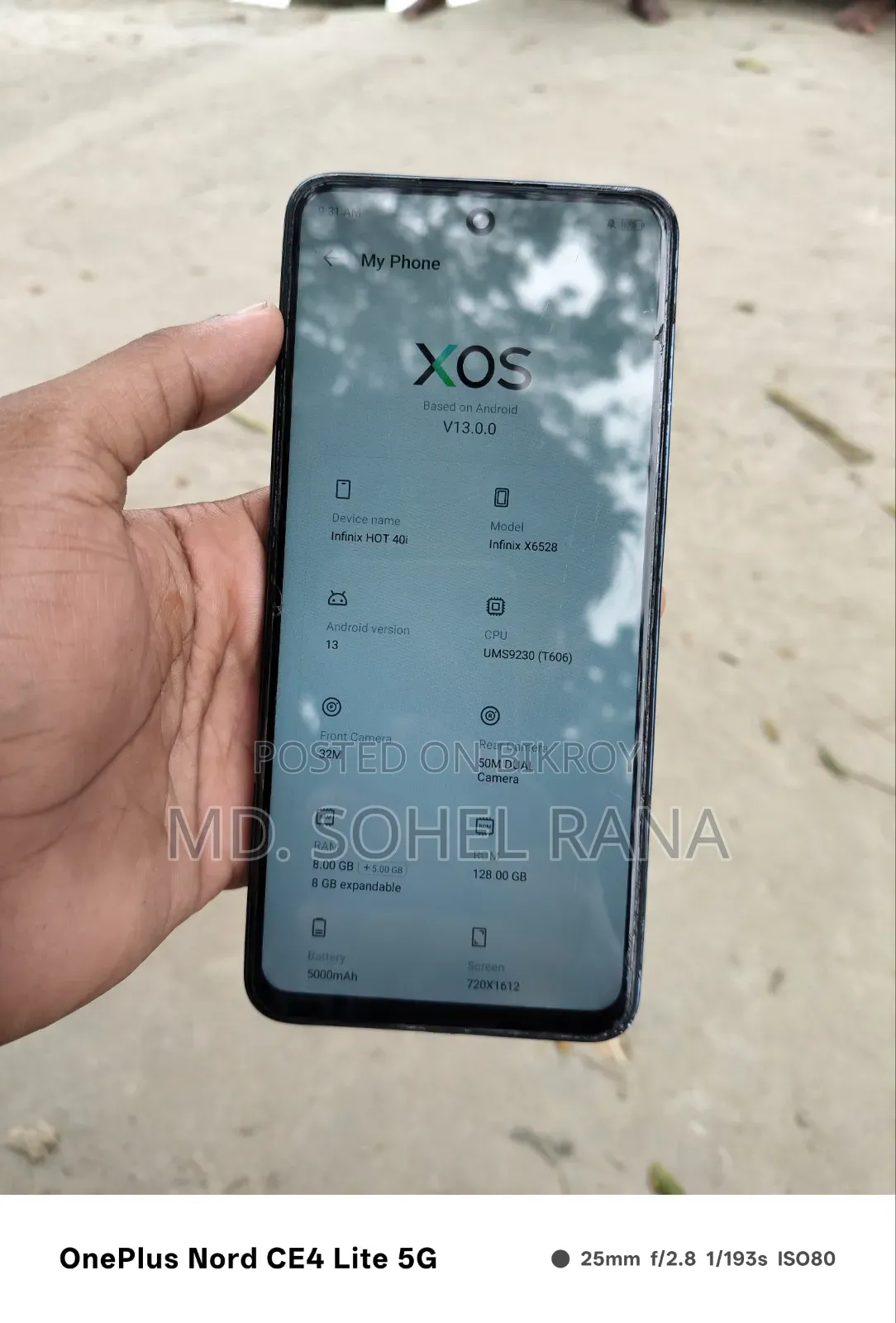 Infinix Hot 40i 128 GB Blue