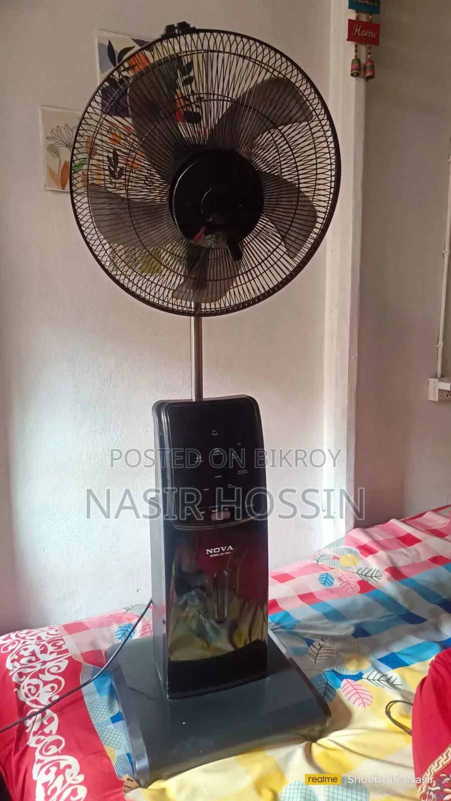 Nova Air Cooler / AC Fan - Delivers cool air, water refill system
